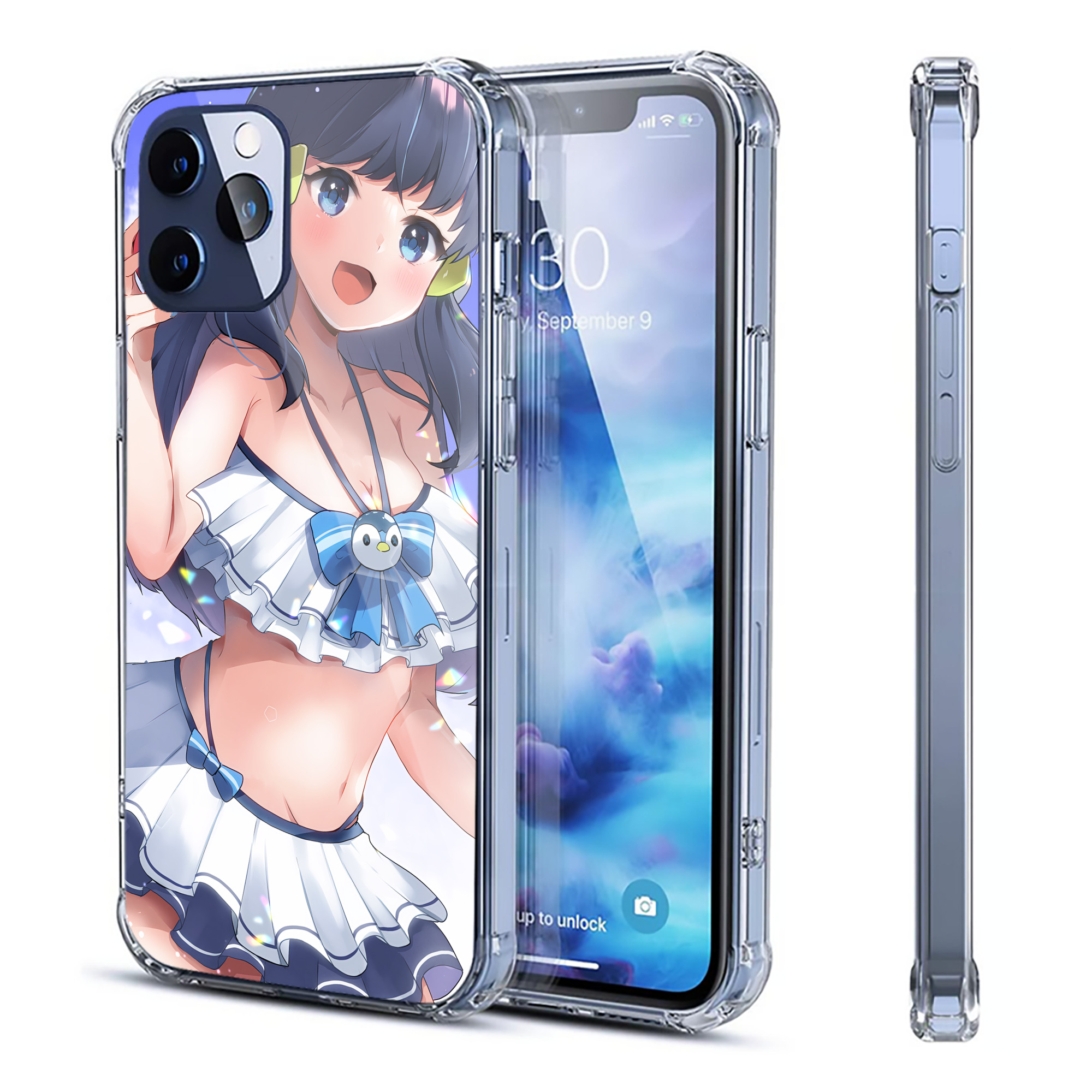 （画像用） ポケットモンスター Pokémon 【iPhone 12シリーズ対応】透明スマホケース（クリアソフトケース）